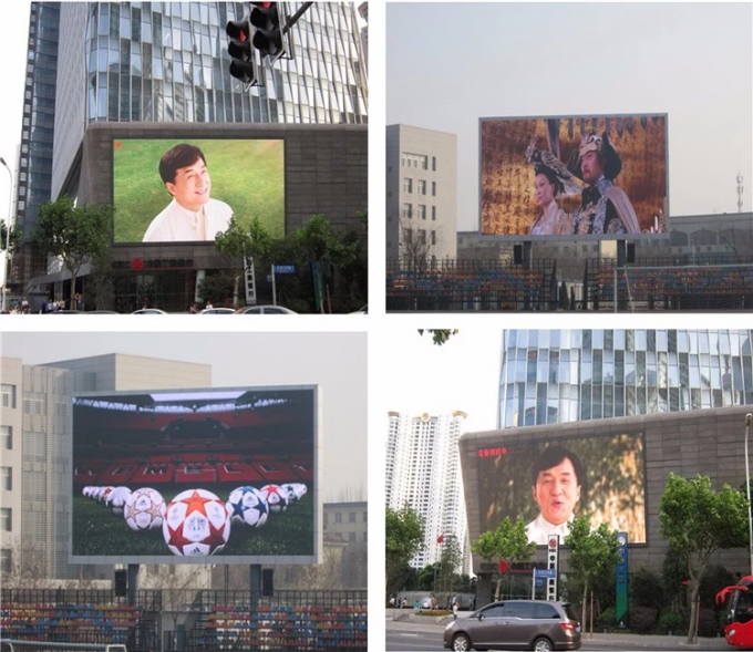 Wielokanałowe ekrany reklamowe LED Cyfrowe rozwiązania marketingowe o wysokiej jasności 6000 cd