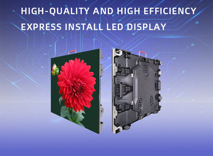 SMD 2020 Wewnętrzny kolorowy wyświetlacz LED P2 P2.5 HD Aluminiowy ekran sufitowy IP43