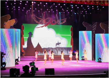 HD Full Color P4 Wykrzywiony Duży Led Video Wall Wewnętrzny Led Display Wypożyczalnie Ekranów