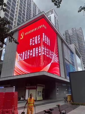 P10 LED Billboard Video 960X960MM Ekran wyświetlacza 10mm Wyświetlacz LED Modułowy ekran reklamowy