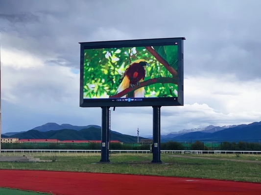 Zewnętrzna reklama na ścianę wideo Pełnokolorowy ekran billboardowy z wyświetlaczem LED P6 mm do oznakowania cyfrowego i wyświetlaczy