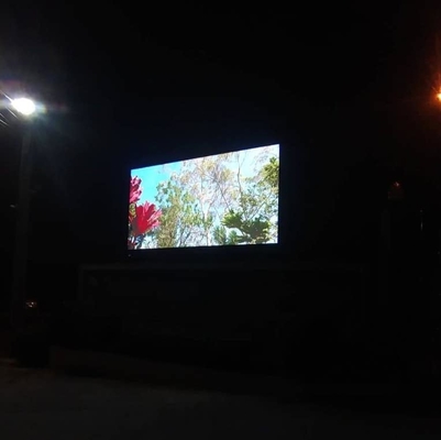 P8 SMD Outdoor 960X960MM Naprawiono instalację reklamową Wyświetlacz/ekran LED z rozstawem pikseli 8mm, karty novastar, 8000nit jasny