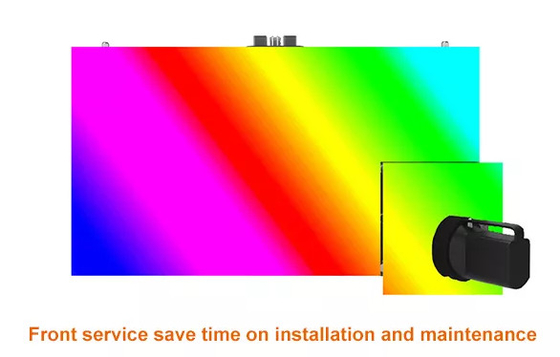 Wnętrze P1.875 SMD LED Screen 3840Hz Refresh Rate Die Casting Aluminium 480X480 wynajem LED