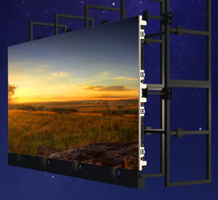 Full Color P2 LED Die-Cast Aluminium Screen / 2500nits Duży zewnętrzny ekran LED