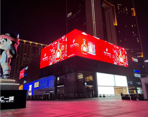 Dobra cena Pełnokolorowe tablice reklamowe SMD3535 LED Cyfrowe zewnętrzne wyświetlacze LED P10 w Internecie
