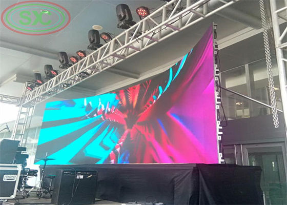 Dobra cena HD Ekran LED w pomieszczeniach wnętrza Scene Backdrop P5 Scene LED Screen 960x960mm 3 lata gwarancji w Internecie