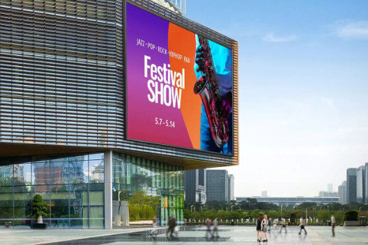 Cob P1.25 LED Die-Cast Aluminium Duży Digital Billboard Reklama Standardowa wodoodporna szafa