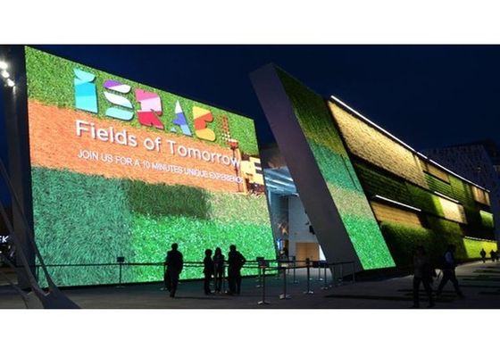 Dobra cena Pełnokolorowy P10 zewnętrzny panel LED 5000cd/M2 Jasność 10mm Pixel Pitch w Internecie