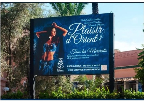 P6 Zewnętrzne znaki LED Reklama LED billboardy pełnokolorowe cyfrowe wysoka jasność