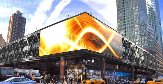 Zewnętrzny ekran LED COB P0.9 IP65 z diodami Nationstar, zasilacz Meanwell 800W / m²