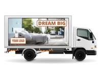 HD P3 Reklama zewnętrzna Mobilny wyświetlacz LED do ciężarówek Wodoodporny cyfrowy billboard