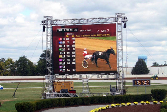 Wypożyczalnia zewnętrzna LED Display Duży ekran LED IP65 wielkość szafki 960mm x 960mm P1.25 COB