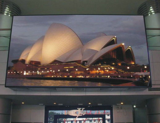 Kryty Full Color P3.91 Ledowe ekrany reklamowe 3840 Hz Dostosowany rozmiar szafy