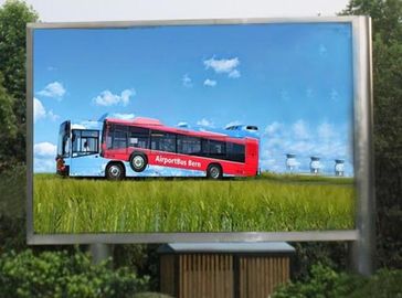 Reklama stadionu autostrady Wysoka jasność zewnętrzna pełnokolorowa P10 LED Panel ścienny z kolumną