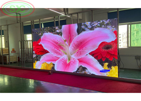 P3 Zewnętrzny pełnokolorowy ekran LED z odlewem aluminiowym Nation Star LED Light CE Rohs zatwierdzony przez FCC Rozmiar szafy 960mmx960mm