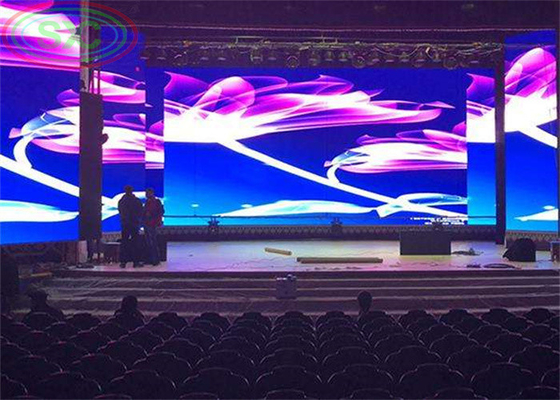 Sprzedaż hurtowa Wysokiej rozdzielczości p4 Wnętrze Koncert HD Wynajem Video Panel ścienny Led Screen