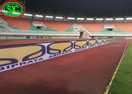 P10 Stadion Perimeter Pełny kolor LED Wyświetlacz LED 3000Hz 1R1G1B 320x160 mm