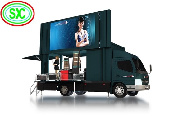 IP65 Video Digital Truck Mounted Led Display pełnobarwny 10mm Pixel Pitch