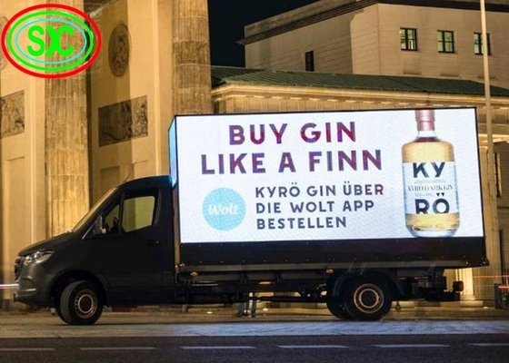 P6 Digital Outdoor Full Color Out of Home Reklama Led Billboard Trucks