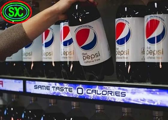 Ekran LED półkowy P1.875 COB 900x60mm 800cd/m² dla handlu detalicznego