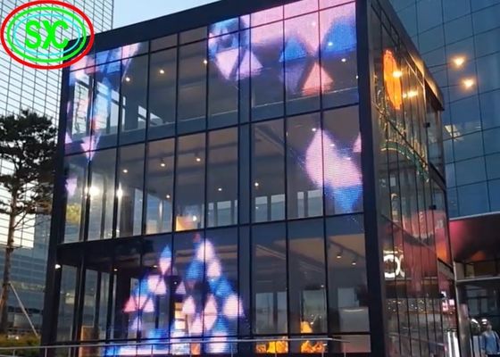 Epistar chip P12.5mm przezroczystego ekranu z 5-letnią gwarancją