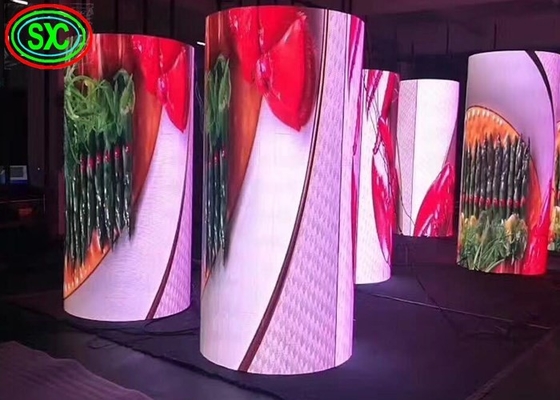 Wytrzymały elastyczny elastyczny zestaw filmowy LED ekran reklamowy ściana wideo SMD2525 1R1G1B Panel sygnalizacyjny