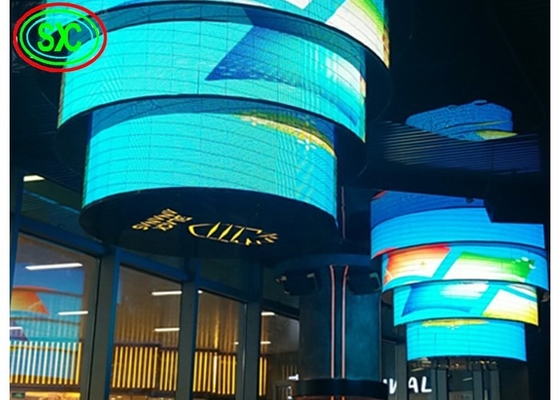P4 Wysokiej rozdzielczości Ekran reklamowy zewnętrzny LED 3D, tabliczka LED 320mm*160mm Moduł