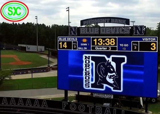 SMD P10 Sport Stadium Perimeter LED Display Reklamowe billboardy