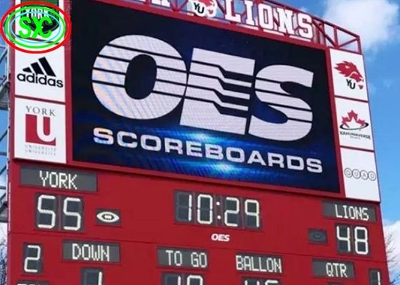 Zewnętrzny pełnobarwny wodoodporny P5 Digital Big Stadium LED Dispay Video Scrore Board Wysoka jasność