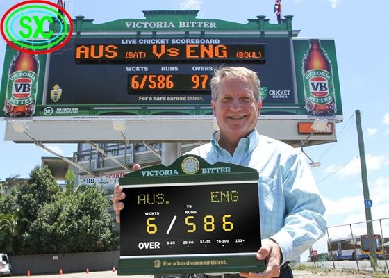 pełnobarwny zewnętrzny wodoodporny P10 RGB Stadion LED Display Ekran ustawiony