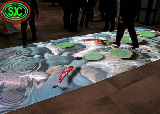 Przenośny panel LED do parkietu tanecznego 4,81 mm SMD3535 Pełnokolorowa ściana wideo