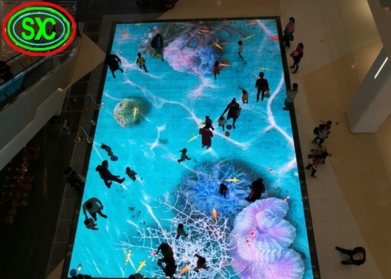 Chiny SMD3535 Sound Active Dj Led Disco Dance Floor Ciepłe białe panele wiązki