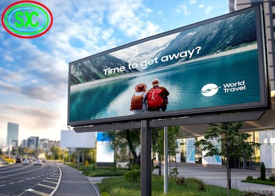 P8 LED Billboard 8mm Rozstaw Pikseli IP65 Wodoodporny 7000cd/m² Jasności
