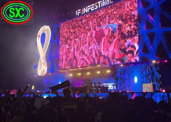 COB P2.5Suspended LED Display Die-Cast Aluminium Cabinet 40000 punktów/m2