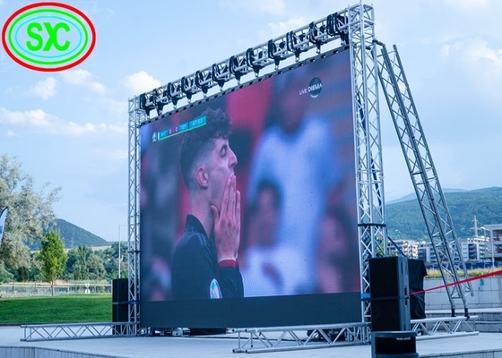 Chińskie billboardy reklamowe zewnętrzne o wysokiej jasności P6 z 3-letnią gwarancją