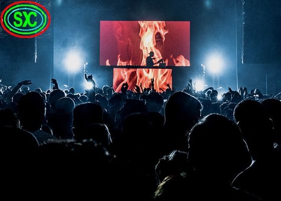 Dobra cena P4 zewnętrzny kryty ekran LED na scenę do wynajęcia Tła led na scenę w Internecie
