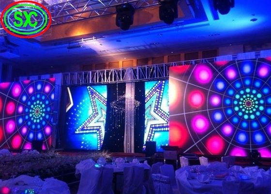 Dobra cena 110-220 VAC P4.81 Stage LED Screens Kryty panel reklamowy Szeroki kąt widzenia w Internecie