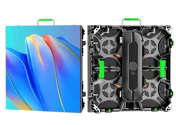 640*640mm p2.5 bezszwowe splicing scenic screen panel rent led video wall for concerts