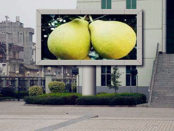 Zewnętrzny pełnokolorowy P10 Reklama 6000cd / m2 Jasność Wysokiej jakości billboard LED
