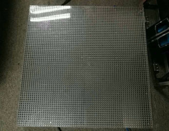 Wewnętrzny P6.25 LED Dance Floor interaktywny przenośny efekt 3D 25600 pikseli przenośny LED dance floor