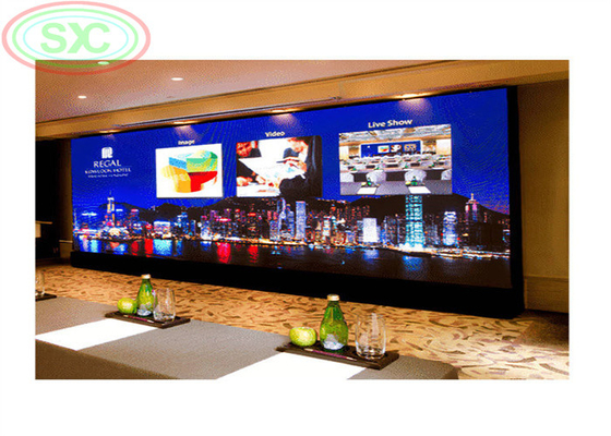 Stały HD pełnobarwny wysokiej jasności wnętrze Led Video Wall Screen P3 Display