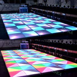 P4.81 Podłoga tańcząca w pomieszczeniach i na zewnątrz LED Disco Bar Podłoga w pełnym kolorze na wesele
