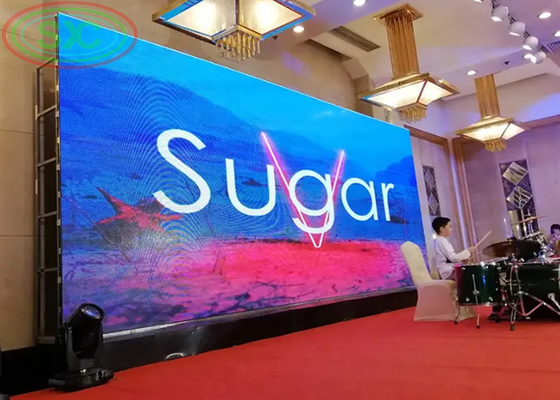 P2.6 P2.9 P3.91 Kościół Publiczny Wnętrze LED Video Wall Screen Wynajem Sceny