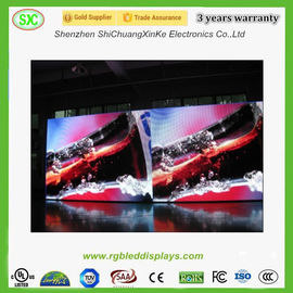 Wysokiej rozdzielczości wnętrze pełnobarwny wyświetlacz LED HD 4mm Pixel pitch Stge Wall
