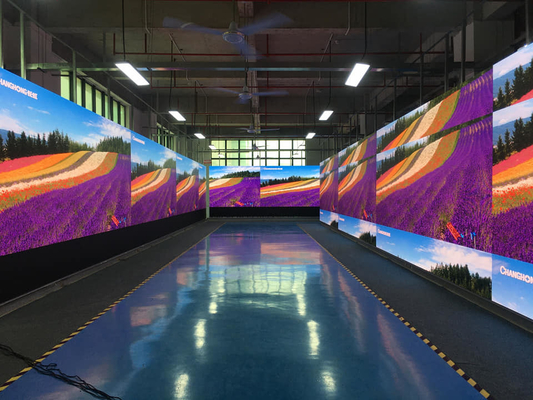 Zewnętrzny ekran P3.91 LED Pantalla 500x1000mm LED Video Wall Zewnętrzny wyświetlacz LED