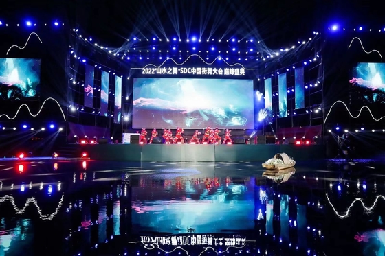 Wnętrza Reklamy Scene Ekrany LED HD Video Wall P3 Piksele Panely o wysokiej jasności