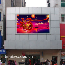 Zewnętrzny wodoodporny IP65 W pełni kolorowy P10 LED Display ściana wideo CE Rohs zatwierdzony
