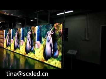 Wewnętrzny pełnokolorowy ekran LED HD P3 Stacjonarna instalacja LED Video Wall