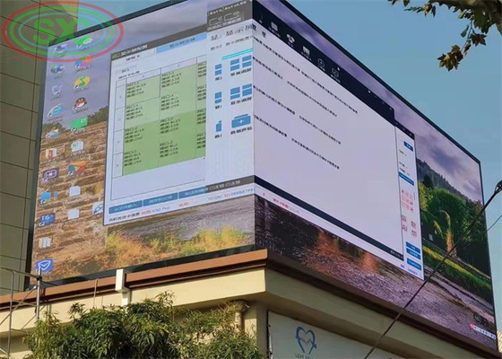 Zewnętrzny ekran LED P6 P8 P10 W pełni kolorowy wyświetlacz LED 960x960 Duży wodoodporny LED Digital Billboard Ekran reklamowy zewnętrzny