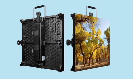 Dobra cena Ultra Slim P3.91 w pełnym kolorze Wewnętrzny 500mm*500mm Wysoki współczynnik odświeżania Panel ekranu LED w Internecie